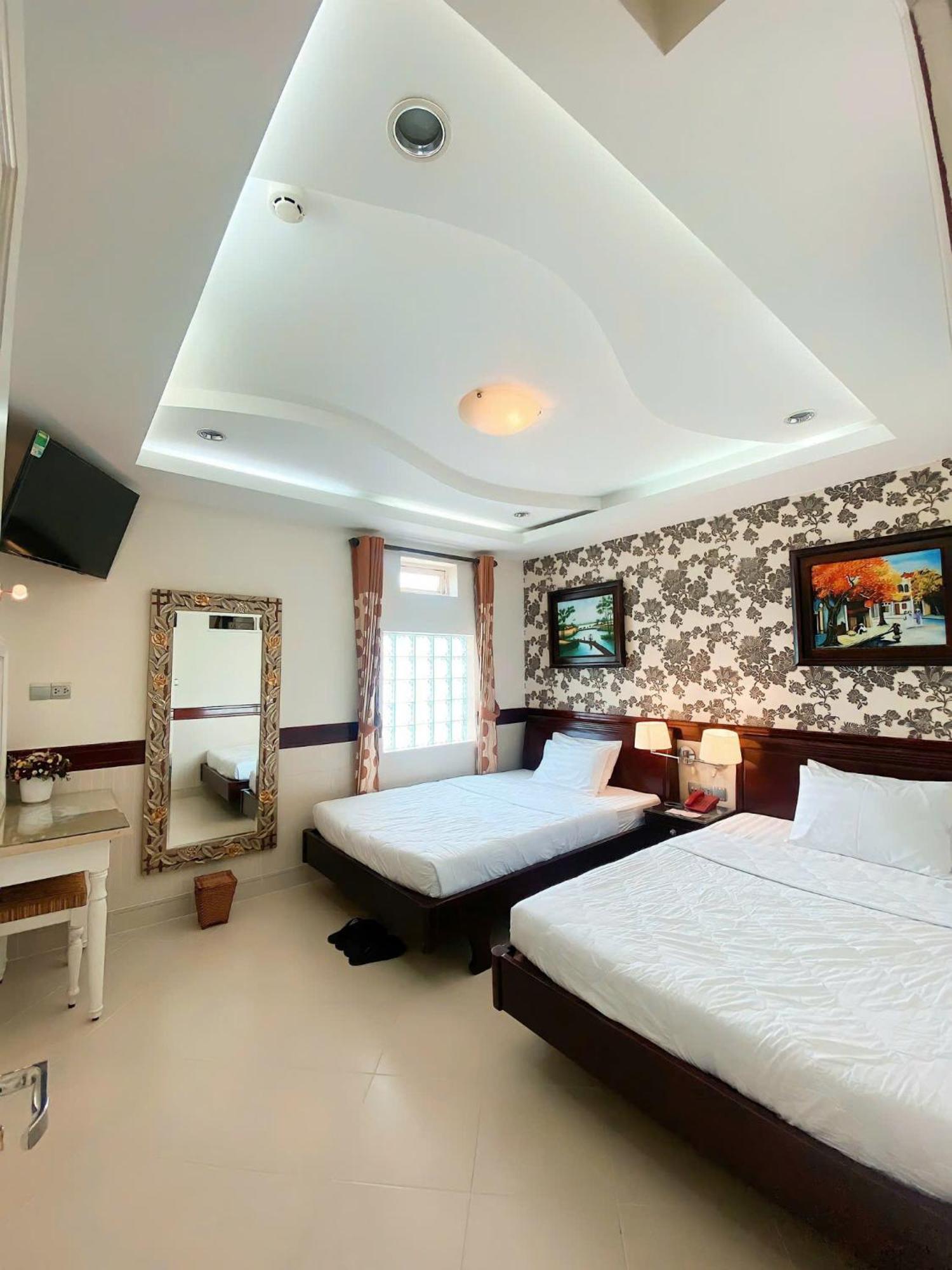 Hoang Thanh Thuy Airport Hotel 2 - Gan Am Thuc Dem Cho Hoang Hoa Tham Ho Chi Minh Zewnętrze zdjęcie